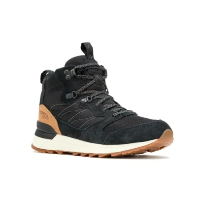 Afbeelding van Merrell Heren Alpine 83 Sneaker Recraft Mid Wp, Zwart, 41.5 EU