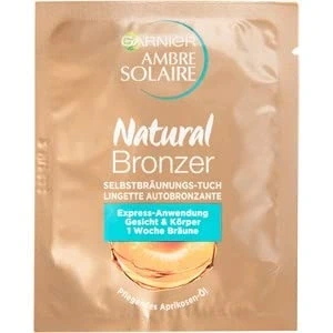 Afbeelding van Garnier Ambre Solaire Natural Bronzer, bruiningsdoek voor het snel opfrissen van de bruining, ideaal onderweg, 1 stuk