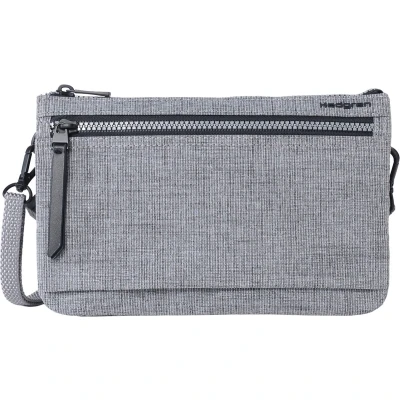 Afbeelding van Hedgren Schoudertas Inner City Emma Crossover 3 CMPT RFID Essence Bark Grijs