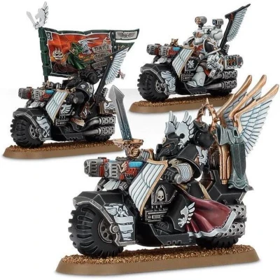 Afbeelding van Dark Angels Ravenwing Command Squad 44 11