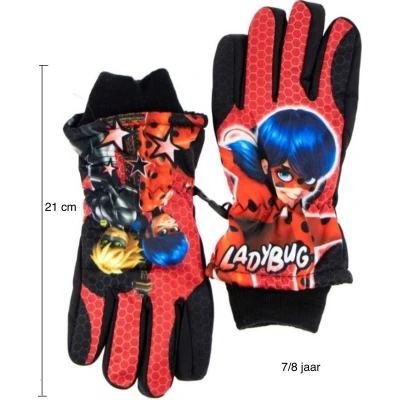 Afbeelding van Miraculous Ladybug Skihandschoenen Maat 7/8 jaar 122/128