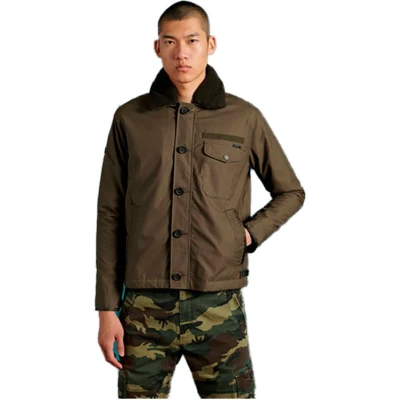 Afbeelding van Superdry Waxed Field Deck Jas Groen M Man