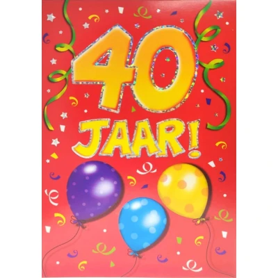 Afbeelding van Kaart That funny age 40 jaar TFA048