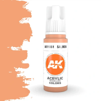Afbeelding van Salmon Acrylic Modelling Colors 17ml AK11061