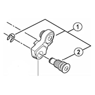 Afbeelding van Shimano Derailleurpad Saint Rd m820 Staal Zwart