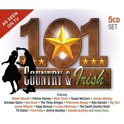 Afbeelding van Various Artists 101 Country &amp; Irish (5 CD)