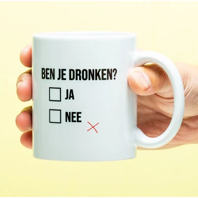 Afbeelding van Mok Ben Je Dronken