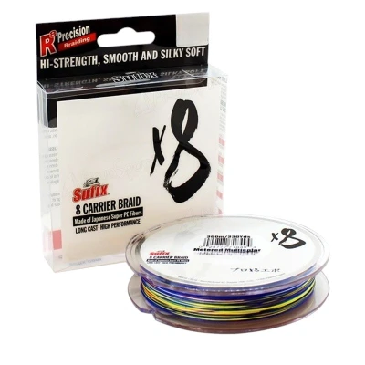 Afbeelding van Sufix X8 Multicolor Gevlochten lijn 300m 0.205mm/17.5kg