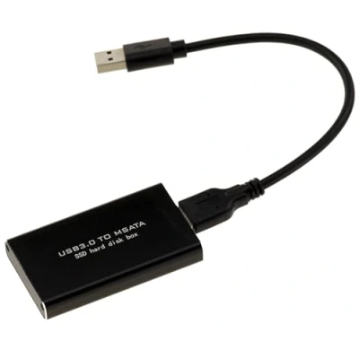 Afbeelding van KALEA INFORMATIQUE mSATA naar USB3 behuizing voor 30 mm of 50 SSD