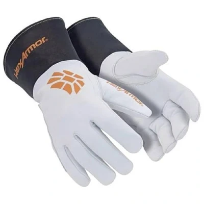 Afbeelding van HexArmor Chrome SLT 4062 6065508 Nappaleer Snijbeschermingshandschoen Maat (handschoen): 8 1 paar