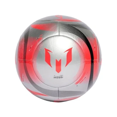 Afbeelding van adidas Performance Messi Club Bal Unisex Zilver 4
