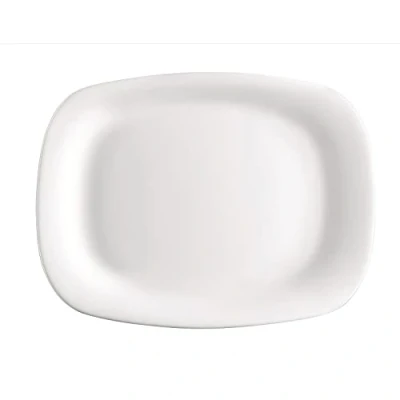 Afbeelding van Rocco Bormioli Rechthoekig wit bord uit de Parma collectie Afmetingen 20 x 28 cm