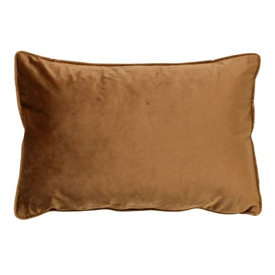 Afbeelding van Dutch Decor FINN Sierkussen velvet 40x60 cm Tobacco Brown bruin