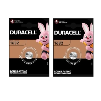 Afbeelding van 2 stuks Duracell CR1632 1632 auto afstandsbediening, model: