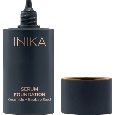 Afbeelding van INIKA Organic Serum Foundation Fearless, alle huidtyen, skincare &amp; make up in 1