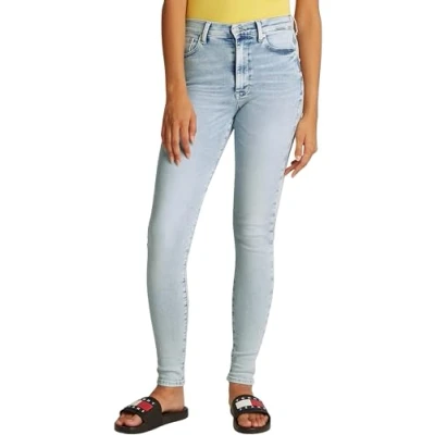 Afbeelding van Tommy Jeans Sylvia HGH Skinny Fit, Dames, Maat: 26x32, Denim ultra light