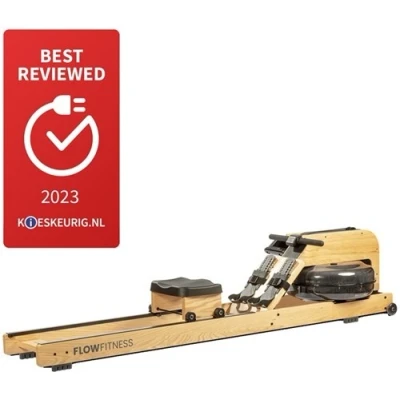 Afbeelding van Flow Fitness Perform W9i Oak roeitrainer Gratis Montage
