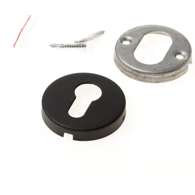 Afbeelding van Formani Cilinderplaatje BASICS LBY50D mat zwart