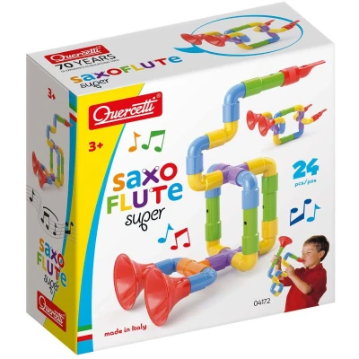 Afbeelding van Quercetti Super Saxoflute bouwpakket 24 delig