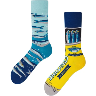 Afbeelding van Many Mornings Unisex sokken The Sardines Maat: 43 46