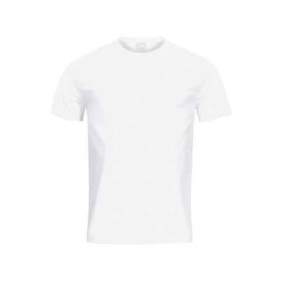Afbeelding van mey Tshirt basic, Heren, Maat: Small, Weiss