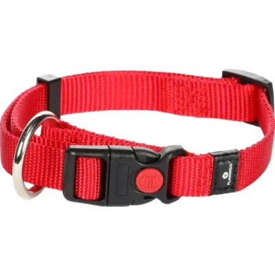 Afbeelding van Hond Halsband Ziggi Rood S 30 45cm 15mm