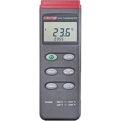 Afbeelding van VOLTCRAFT K201 Temperatuurmeter 200 +1370 C Sensortype K