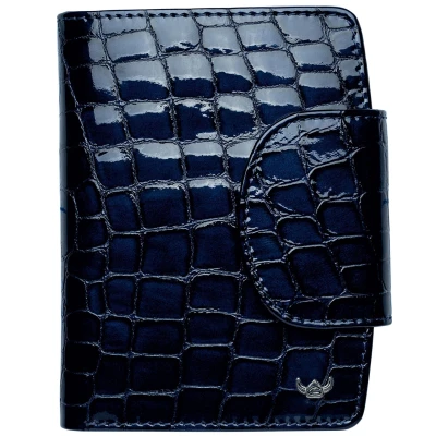 Afbeelding van Golden Head Portemonnee Cayenne RFID Protect Billfold Coin Wallet Nightblue Donkerblauw