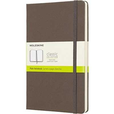 Afbeelding van Moleskine QP062P14 Klassiek notitieboek met harde kaft gewoon groot aardebruin