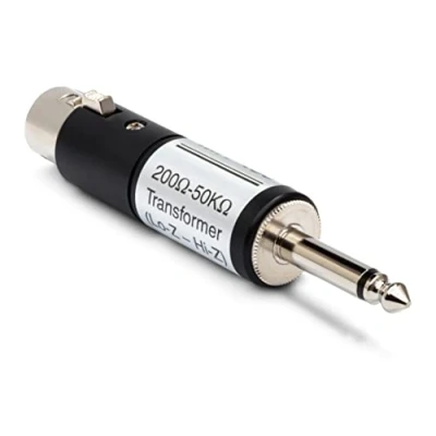 Afbeelding van Hosa MIT 435 weerstand omvormer, XLR3 vrouwelijk naar 1/4 inch TS