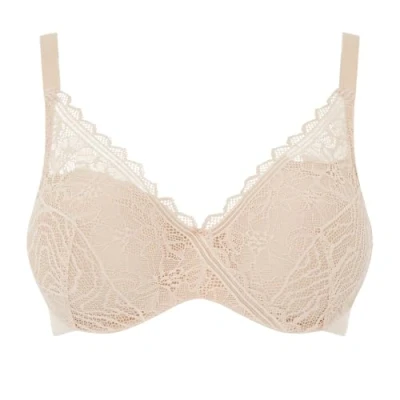 Afbeelding van Chantelle EasyFeel Floral Covering Memory Foam Bra Beige nylon C 70 Dames