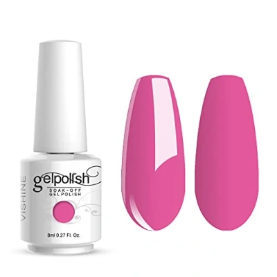 Afbeelding van Vishine Nagellak, 8 ml, semi permanent, soak off, UV, LED, manicure, base coat #1481
