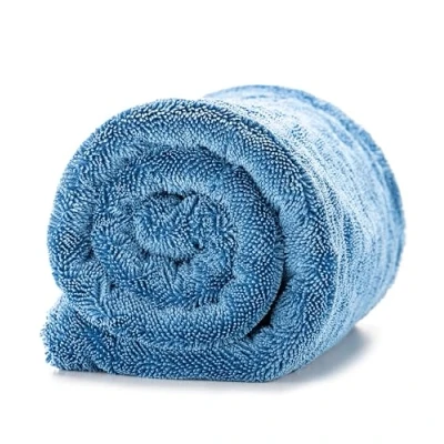 Afbeelding van IVALITY® L Auto Droogdoek Ultra Absorberend 40x60 cm 1400 GSM Gedraaide Motorfiets Handdoek Microvezeldoek Pluisvrije &amp; Lakvriendelijke Autoverzorging