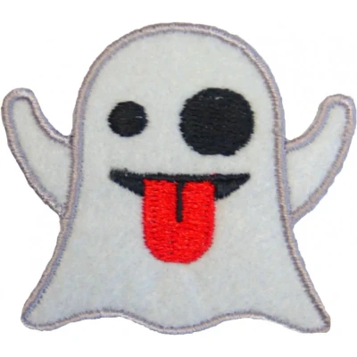 Afbeelding van Fjesta© Emoji Embleem Spook Carnaval Den Bosch