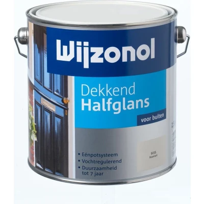 Afbeelding van Wijzonol Dekkend Halfglans 2,5l RAL 9010