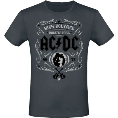 Afbeelding van AC/DC High Voltage Rock &#039;N&#039; Roll T shirt actraciet XXL
