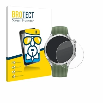 Afbeelding van BROTECT Schutzglas Schutzfolie Displayschutz Display Schutz Glas Folie klar, Smartwatch beschermfolie, Transparant
