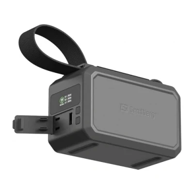 Afbeelding van Sandberg Survivor (40000 mAh, 100 W, 148 Wh), Powerbank, Zwart