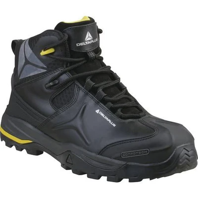 Afbeelding van Delta Plus TW402S3NO46 Hoge schoenen van leer, S3 HRO HI CI SRC, zwart, maat 46, 5 stuks