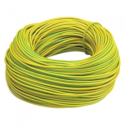 Afbeelding van Ali&#039;s DIY Elektropvc Gele/Groene Aarde Sleeving 4mm 1 Metre Custom Cut Lengte