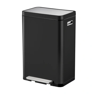 Afbeelding van Pedaalemmer EKO X Cube 40L Zwart