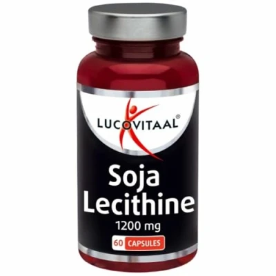 Afbeelding van Stapel tot 60% korting Lucovitaal Soja Lecithine 1200mg 60 capsules