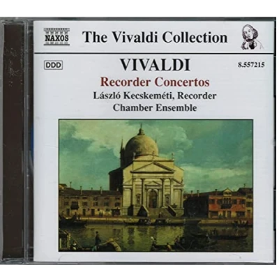 Afbeelding van Kecskemeti Chamber Ensemble Recorder Concertos (CD)