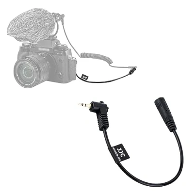 Afbeelding van 3.5mm Vrouwelijke Naar 2.5mm Mannelijke Microfoon Audio Mic Aansluiten Adapter Kabel voor Fuji X100VI X100V X100F X100T X PRO2 T1 E3 T30II T30 T20 T10 PRO3 T100 E2S E2 E1 XF10