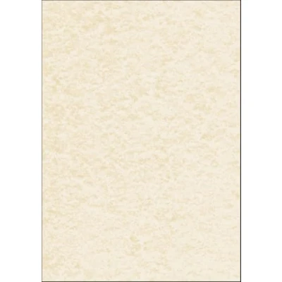 Afbeelding van SIGEL DP655 Hoogwaardig structuurpapier/karton perkament champagne, A4, 50 vellen, motief aan beide zijden, 200 g, oorkondepapier, gemaakt van duurzaam papier