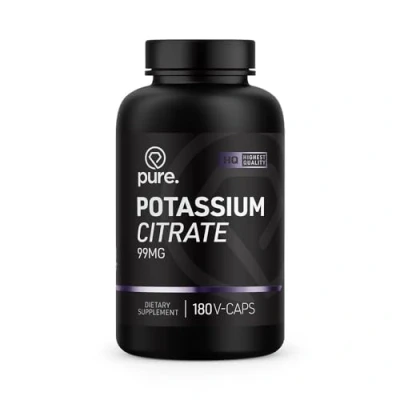 Afbeelding van Potassium Citrate 180 v caps
