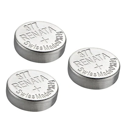 Afbeelding van Renata enkel horloge Batterij 377, SR626SW, AG4 1.55V (5 x 377 of SR 626 SW)