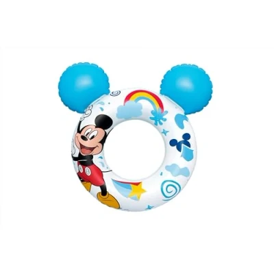 Afbeelding van Opblaasartikel voor Zwembad Bestway Mickey Mouse 74 x 76 cm Blauw Wit