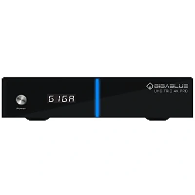 Afbeelding van GigaBlue UHD Trio 4K PRO Combo Tuner, W LAN 1200 Mbps, 1 x DVB S2X C/T2 Tuner