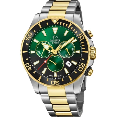 Afbeelding van Jaguar Chronograaf Executive Polshorloge, quartz, herenhorloge, stopwatchfunctie, saffierglas, Swiss Made